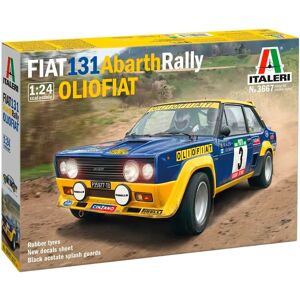 Italeri Fiat 131 Abarth Rally - 1/24 Modellbausatz Italeri Fiat 131 Abarth Rally - 1/24 Modellbausatz
