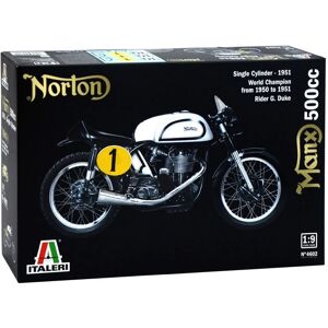 Modelo de motocicleta Norton Manx 1:9 - Escala 1:9 Modelo de motocicleta Norton Manx 1:9 - Escala 1:9