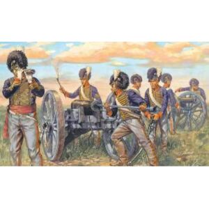 Figuras de Artillería Británica Italeri - Escala 1:72 - Miniaturas Históricas Figuras de Artillería Británica Italeri - Escala 1:72 - Miniaturas Históricas
