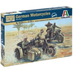 Italeri 6121 - Kit Maquette Moto Allemandes WWII - Échelle 1:72 Italeri 6121 - Kit Maquette Moto Allemandes WWII - Échelle 1:72
