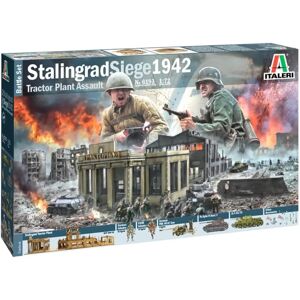 Italeri 6193 - Stalingrad Fabrieksgevecht Set - Model Kit Italeri 6193 - Stalingrad Fabrieksgevecht Set - Model Kit