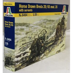 Italeri Pferdegezogener Breda 20/65 Modellbausatz - 1:35 Militärfahrzeug Italeri Pferdegezogener Breda 20/65 Modellbausatz - 1:35 Militärfahrzeug