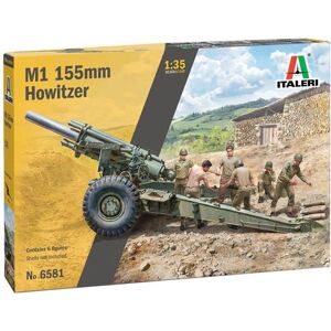 Italeri US M1 Howitzer mit Dienern - Militärmodellbausatz Italeri US M1 Howitzer mit Dienern - Militärmodellbausatz
