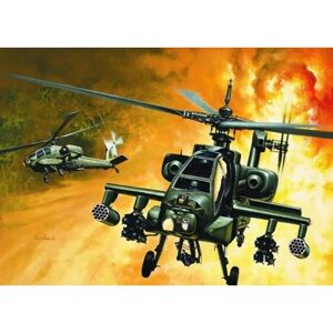 Italeri Hughes AH-64A Apache Model Kit - 1:72 Aircraft Italeri Hughes AH-64A Apache Model Kit - 1:72 Aircraft