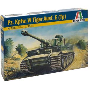 Maquette de Tank Tiger I Ausf. E/H1 - 1/35 Kit Militaire Italeri - Publicité Maquette de Tank Tiger I Ausf. E/H1 - 1/35 Kit Militaire Italeri - Publicité
