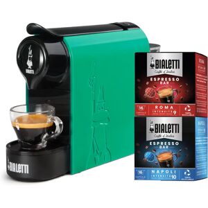 Bialetti Gioia - Verde - Máquina de café en cápsulas Bialetti Gioia - Verde - Máquina de café en cápsulas