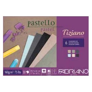 Papier d'art gris Fabriano Honsell Tiziano - Papier pour dessin - Publicité Papier d'art gris Fabriano Honsell Tiziano - Papier pour dessin - Publicité