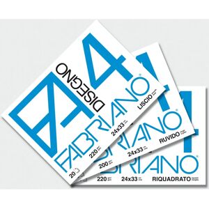 Carta da disegno Fabriano 20 fogli - 24x33cm - Per studenti e professionisti Carta da disegno Fabriano 20 fogli - 24x33cm - Per studenti e professionisti