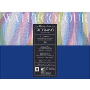 Fabriano Art Watercolour Paper - 20 Sheets - 18x24cm Fabriano Art Watercolour Paper - 20 Sheets - 18x24cm