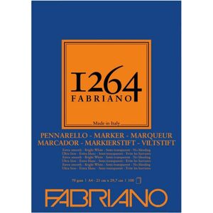 Fabriano 1264 A4 Marker Papírblokk - Rajzpapír - 70g - 21x29,7 cm Fabriano 1264 A4 Marker Papírblokk - Rajzpapír - 70g - 21x29,7 cm