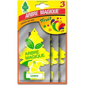 ARBRE MAGIQUE Pack Triple Parfum Auto Citron - Publicité ARBRE MAGIQUE Pack Triple Parfum Auto Citron - Publicité