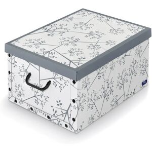 Scatola di stoccaggio Domopak - Cartone bianco rettangolare Scatola di stoccaggio Domopak - Cartone bianco rettangolare