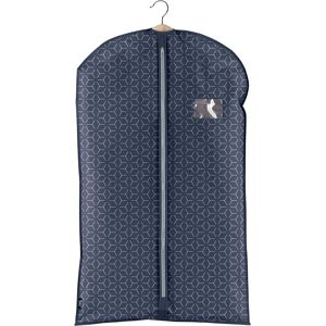 Domopak Living 60x100cm Blauwe Geometrische Kledinghoes Domopak Living 60x100cm Blauwe Geometrische Kledinghoes