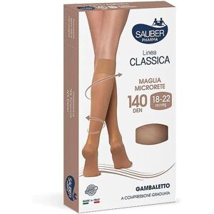 Desa Pharma Srl Modello 140 Denari Calze a Compressione Graduata - Nero Desa Pharma Srl Modello 140 Denari Calze a Compressione Graduata - Nero