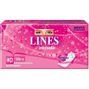 Lines Intervallo Cotone Morbido Regolare Discreto 40 Proteggislip Lines Intervallo Cotone Morbido Regolare Discreto 40 Proteggislip