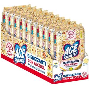 Toallitas higienizantes Ace - Multiusos - 40 piezas Toallitas higienizantes Ace - Multiusos - 40 piezas
