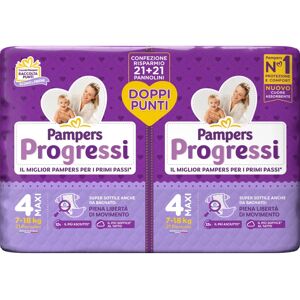 Pannolini Maxi Pampers - Confezione da 42 - Taglia 4 Pannolini Maxi Pampers - Confezione da 42 - Taglia 4