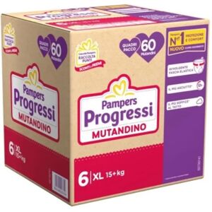 Pampers Progressi Mutandino 6 XL - Pannolini Pampers Progressi Mutandino 6 XL - Pannolini