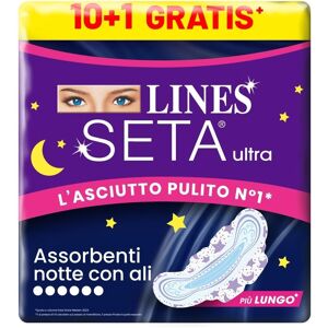 Assorbenti Ultra Notte Seta con Ali - Protezione Flussi Importanti Assorbenti Ultra Notte Seta con Ali - Protezione Flussi Importanti