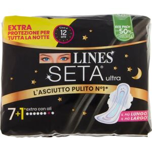 Assorbenti Ultra Extra Lines - Protezione Notte, 7+1 pezzi Assorbenti Ultra Extra Lines - Protezione Notte, 7+1 pezzi