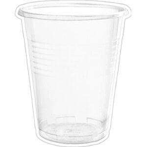 Gobelet transparent sans BPA 200ml Franz Mensch - Boisson - Publicité Gobelet transparent sans BPA 200ml Franz Mensch - Boisson - Publicité