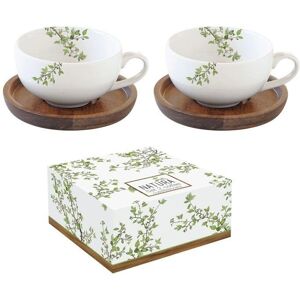 Easy Life - Acacia Natura 2 Espresso Tassen Set - porcelana Easy Life - Acacia Natura 2 Espresso Tassen Set - porcelana