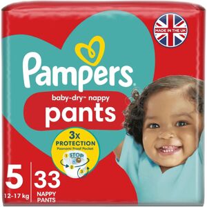 Pampers Baby-Dry Nappy Pants Size 5 - Baby Diapers Pampers Baby-Dry Nappy Pants Size 5 - Baby Diapers