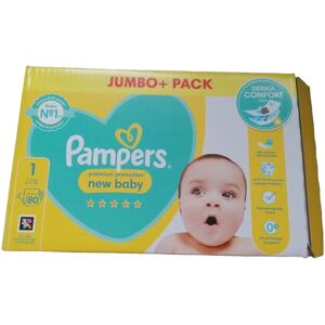 Pampers New Baby Size 1 (2-5 kg) - 80 pcs. Pampers New Baby Size 1 (2-5 kg) - 80 pcs.