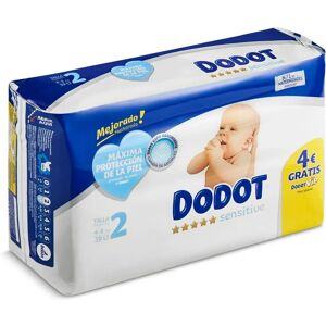 Pañales Dodot T2 Recién Nacido - Suaves, Absorbentes, 39 Uds Pañales Dodot T2 Recién Nacido - Suaves, Absorbentes, 39 Uds