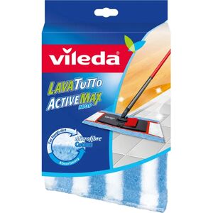 Vileda Microfibre Cotton Mop Accessory - Mop Wet Pads Blue, White Vileda Microfibre Cotton Mop Accessory - Mop Wet Pads Blue, White