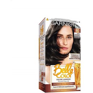 Garnier - Belle Color - Coloration Permanente - Noir - Publicité Garnier - Belle Color - Coloration Permanente - Noir - Publicité