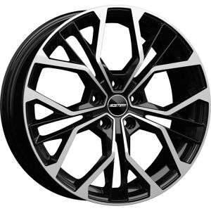 Gmp Matisse Alloy Wheel - Land Rover Freelander, Toyota Auris, Byd Dolphin, Renault Scenic, Toyota Corolla - 6.5x16 - Black Gmp Matisse Alloy Wheel - Land Rover Freelander, Toyota Auris, Byd Dolphin, Renault Scenic, Toyota Corolla - 6.5x16 - Black