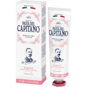 Dentifrice Sensitive Pasta Del Capitano - 75ml - Pour dents sensibles - Publicité Dentifrice Sensitive Pasta Del Capitano - 75ml - Pour dents sensibles - Publicité