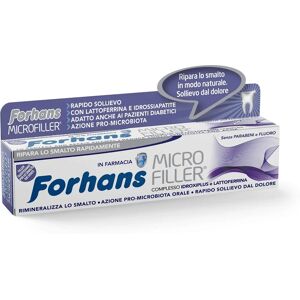 Dentifricio Microfiller Forhans - Protezione dello smalto - 75ml Dentifricio Microfiller Forhans - Protezione dello smalto - 75ml