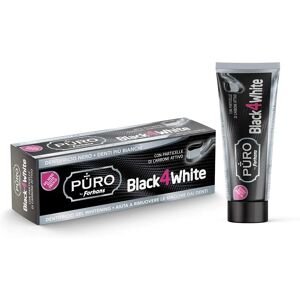 Uragme Srl Forhans Black 4 White Dentifricio - Gel 75 ml Uragme Srl Forhans Black 4 White Dentifricio - Gel 75 ml