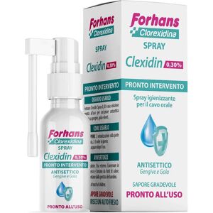 Uragme Srl Clexidin Spray Bucale con Clorexidina - 50ml Uragme Srl Clexidin Spray Bucale con Clorexidina - 50ml