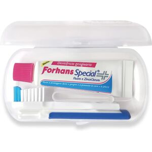 URAGME SRL Forhans Kit Viaggio - Set igiene con Spazzolino e Piccola Pasta URAGME SRL Forhans Kit Viaggio - Set igiene con Spazzolino e Piccola Pasta