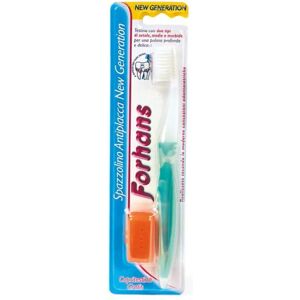 Spazzolino Forhans Nuova Generazione - Setole Avanzate, Manico Ergonomico, Tutti i Tipi Spazzolino Forhans Nuova Generazione - Setole Avanzate, Manico Ergonomico, Tutti i Tipi