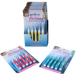 Uragme Srl Forhans Spazzolino interdentale viaggio 0.8 - Spazi molto stretti Uragme Srl Forhans Spazzolino interdentale viaggio 0.8 - Spazi molto stretti