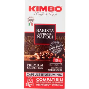 Kimbo Barista Napoli - Capsules Espresso - 100 Capsules - Publicité Kimbo Barista Napoli - Capsules Espresso - 100 Capsules - Publicité