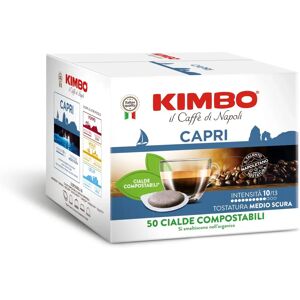 Kimbo Caffè Capri - 50 E.S.E. Pods - Café Italien - Publicité Kimbo Caffè Capri - 50 E.S.E. Pods - Café Italien - Publicité