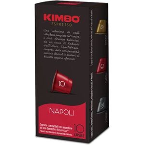 Capsules de Café Kimbo Napoli - Espresso, 10 pcs - Publicité Capsules de Café Kimbo Napoli - Espresso, 10 pcs - Publicité