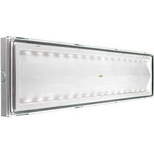 Beghelli Luce di Emergenza Ticinque LED - Grande Spazio, IP65, 18W Beghelli Luce di Emergenza Ticinque LED - Grande Spazio, IP65, 18W