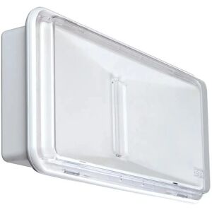 Beghelli 250ATSE Lampe d'urgence LED - IP65 Étanche, 250lm, 90'/3H, Montage mural - Publicité Beghelli 250ATSE Lampe d'urgence LED - IP65 Étanche, 250lm, 90'/3H, Montage mural - Publicité