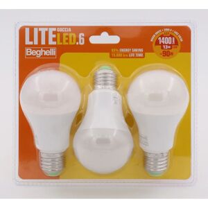 Beghelli Beg8 LED Gota - 13W Blanco Cálido - Lámpara LED Beghelli Beg8 LED Gota - 13W Blanco Cálido - Lámpara LED