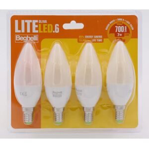 Beghelli LiteLED 6 Lámpara de bajo consumo - E14 7W Blanco cálido Beghelli LiteLED 6 Lámpara de bajo consumo - E14 7W Blanco cálido