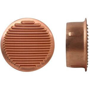 IDROWEB Griglia di ventilazione in rame - Protezione antinsetti - Uscita in plastica - Tubi da 8 cm IDROWEB Griglia di ventilazione in rame - Protezione antinsetti - Uscita in plastica - Tubi da 8 cm