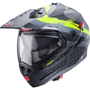 Caberg Tourmax X Sarabe Gray/Black/Neon Helmet - Motorcycle Helmet Caberg Tourmax X Sarabe Gray/Black/Neon Helmet - Motorcycle Helmet