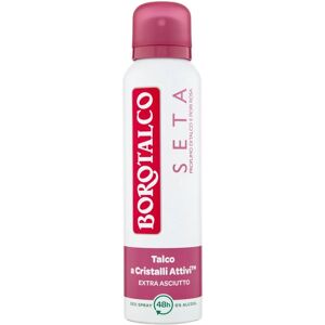 Borotalco Seta Deodorante Spray con Talco e Fiori Rosa 150 ml Borotalco Seta Deodorante Spray con Talco e Fiori Rosa 150 ml