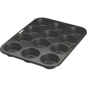 Metaltex Teglia per muffin nera - Attrezzi da forno Metaltex Teglia per muffin nera - Attrezzi da forno